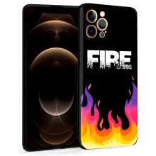 COOL IPhone 12 Pro Max Drawings Fire phone case