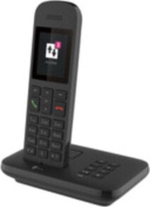 Telefon stacjonarny Telekom Telekom Sinus A12 schwarz m. Basis u. AB