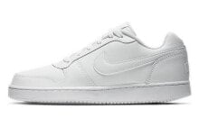 Nike EBERNON Low 防滑 低帮 板鞋 女款 纯白 / Кроссовки Nike EBERNON Low AQ1779-100