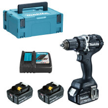 Makita Akku-Bohrschrauber 18V DDF484TB3J mit 3x 5,0 Ah Akkus + Lader im MAKPAC купить онлайн