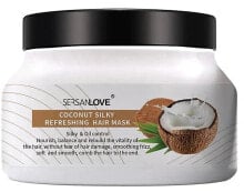 Erfrischende Haarmaske - Sersanlove Hair Film Coconut Silky Refreshing Hair Mask