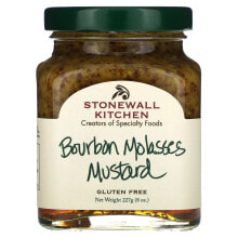 Bourbon Molasses Mustard, 8 oz (227 g)
