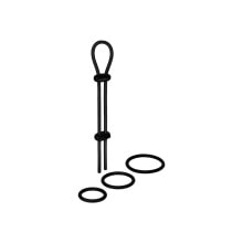 Penisring-Set aus Silikon, 4 Teile, 3 - 6 cm