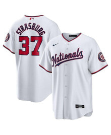 Nike men's Stephen Strasburg White Washington Nationals Home Replica Jersey