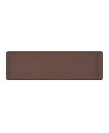 (#10303) Countryside Flower Box Tray, Chocolate Brown 30