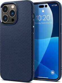 Spigen Spigen Liquid Air iPhone 14 Pro granatowy/navy blue ACS04958