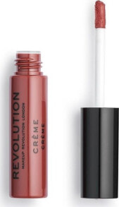 Makeup Revolution Creme Liquid Lip Color Gone Rouge 124 Увлажняющая жидкая матовая губная помада кремовой консистенции