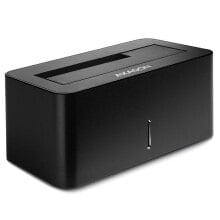 Enclosures and docking stations for external hard drives and SSDs