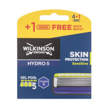 Купить мужские бритвы и лезвия Wilkinson Sword: Wilkinson Sword Hydro 5 Sensitive 5 St. ersatzklinge für Herren Ersatzklingen 5 St.