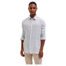 SELECTED Regular Kylian Linen Long Sleeve Shirt