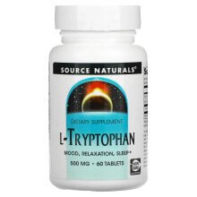 Source Naturals, L-Tryptophan, 1,000 mg, 90 Tablets
