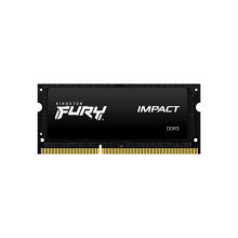 Модули памяти (RAM) технология Kingston FURY Impact, 4 ГБ, 1 x 4 ГБ, DDR3L, 1600 МГц, 204-контактный SO-DIMM, Черный