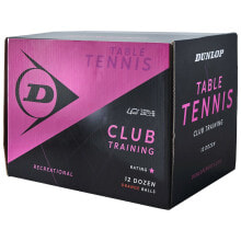 DUNLOP 40+ Club Training Table Tennis Balls