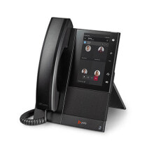 VoIP-оборудование pOLY CCX 500 IP-телефон Черный Проводная телефонная трубка ЖК 2200-49720-019