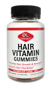 Витамины и БАДы olympian Labs Hair Vitamin Витаминный комплекс с биотином для здоровья волос 60 мармеладок