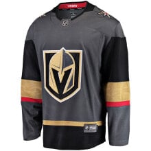 Спортивная одежда, обувь и аксессуары fANATICS NHL Vegas Golden Knights Branded Home Breakaway Long Sleeve Crew Neck T-Shirt