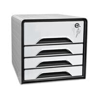 CEP 7-311S - 4 drawer(s) - Black - White - Polystyrene - Monochromatic - 288 mm - 360 mm