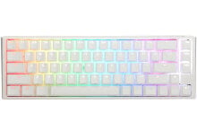 Клавиатуры ducky One 3 Classic Pure White SF Gaming Tastatur RGB LED - MX-Brown
