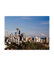 Trademark Global monte Nagler Seattle Cityscape Seattle Washington Color Canvas Art - 37