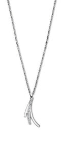 Ювелирные колье Charming steel necklace with zircons Woman Basic LS1949-1 / 1