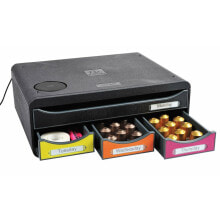 Multi-Purpose Organiser Exacompta Toolbox Mini 4 drawers A4 Black polystyrene 27 x 35,5 x 13,5 cm