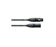 Cordial PEAK CPM 5 FM аудио кабель 5 m XLR (3-pin) Черный