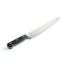Chef's knife Quid Professional Inox Chef Black Black Metal 25 cm (Pack 6x)