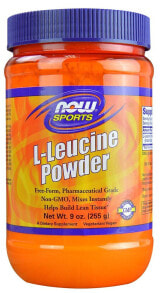 Аминокислоты nOW Sports L-Leucine Powder Порошок L-лейцина 255 г