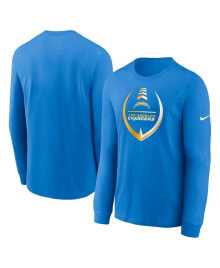 Nike men's Powder Blue Los Angeles Chargers Icon Legend Long Sleeve Performance T-shirt