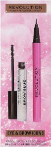 Makeup Revolution Eye & Brow Icons Gift Set - Set