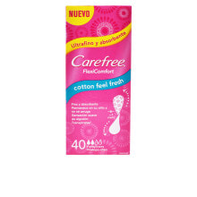 Carefree Protector Flexi Comfort Тонкие ежедневные прокладки 40 шт.