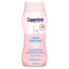 Sunscreen Lotion, Water Babies, SPF 50, 8 fl oz (237 ml)