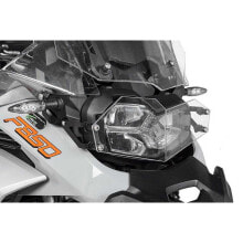 TOURATECH Makrolon Quick Release Fastener BMW F850GS ADV Headlight Protector