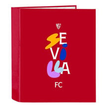 SAFTA Sevilla FC 4 Rings Binder Of 35 mm folio cardboard