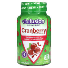 VitaFusion, Клюква, смесь ягод из клюквы, 250 мг, 60 жевательных мармеладок