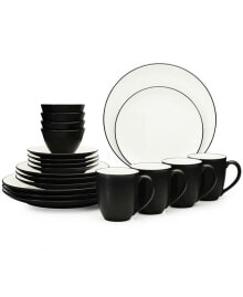 Colorwave 20-Pc. Coupe Dinnerware Set, Service for 4