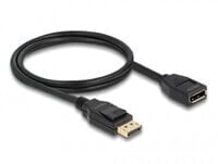 80001 - 1 m - DisplayPort - DisplayPort - Male - Female - 3840 x 2160 pixels