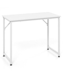 Slickblue l Shaped Computer Desk and Writing Workstation for Home and Office