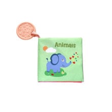 KIKKABOO Tela Educational Book With Animals Bites