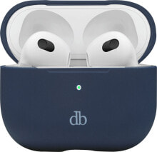 dbramante Costa Rica - AirPods (3rd gen.) Silicon case in recycled plastic - Pacific Blue