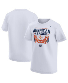 Fanatics youth Boys Branded White Houston Astros 2022 American League Champions Locker Room T-shirt