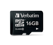 Карты памяти Verbatim Premium карта памяти 16 GB MicroSDHC Класс 10 44010