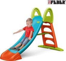 Children's play and sports complexes and slides