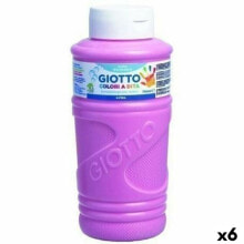 Finger Paint Giotto Pink 750 ml (6 Units)