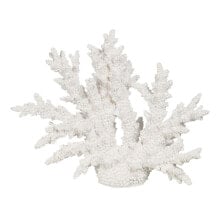 Decorative Figure White Resin Coral 34 X 13 X 27 CM