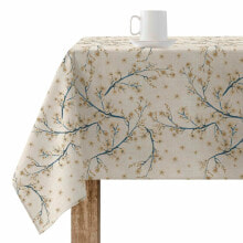 Tablecloth Belum 0120-328 Beige 250 x 155 cm Flowers