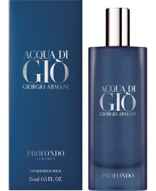 Giorgio Armani fREE Acqua Di Gio Profondo 15ML with $100 Armani mens fragrance purchase (A $40 value!)