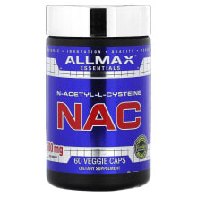 Антиоксиданты ALLMAX, NAC`` 60 растительных капсул