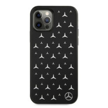 SOURCING Mercedes Mehcp12Mespbk iPhone 12 Pro 6.1 Stars Pattern phone case