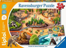 Ravensburger tiptoi 00138 паззл Составная картинка-головоломка 12 шт Мультфильмы